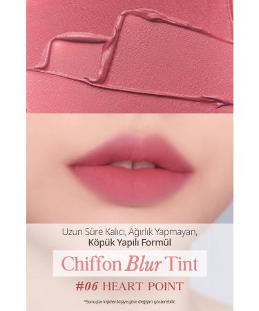 CLIO Smooth and Velvety Textured Natural Looking Tint CLIO Chiffon Blur Tint (06 Heart Point) - Buy Online on GoSupps.com