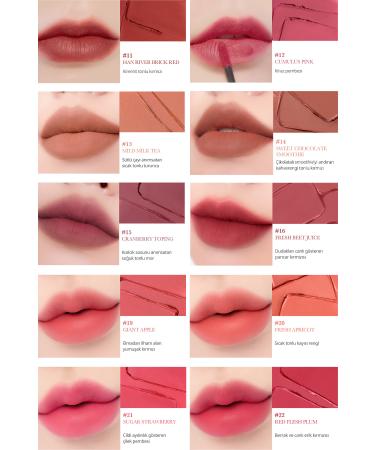 CLIO Smooth and Velvety Textured Natural Looking Tint CLIO Chiffon Blur Tint (15 Cranberry Topping) - Buy Online on GoSupps.com