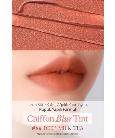 CLIO Smooth and Velvety Textured Natural Looking Tint CLIO Chiffon Blur Tint (08 Deep Milk Tea) - Buy Online on GoSupps.com