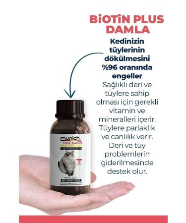 Munich Vet 3-Piece Cat Set Fur Health Drops (100ML) Malt Paste (100GR) Multi Vitamin Paste (100GR) - Buy Online on GoSupps.com