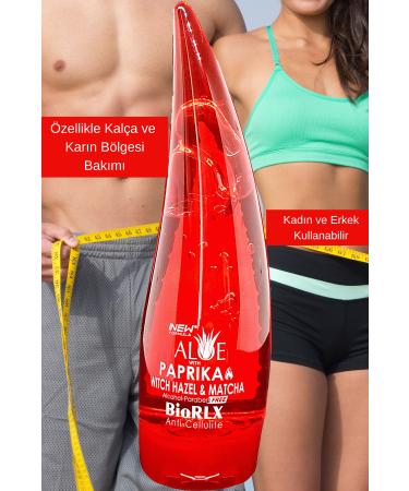 BioRLX Face and Body Gel Paprika Anti-Cellulite Firming Skin Care 250ml - Buy Online on GoSupps.com