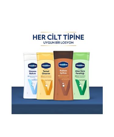 Vaseline Body Lotion Essential Repair For Dry Skin 200ml X2 - Buy Online on GoSupps.com