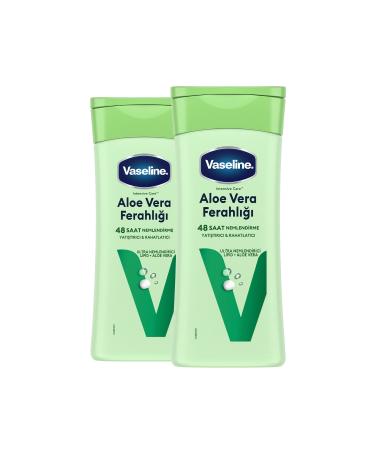 Vaseline Body Lotion Aloe Vera Freshness For Dry Skin 200 ml X2 - Buy Online on GoSupps.com