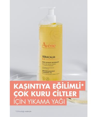 Avene Xeracalm AD Washing Oil for Very Dry and Atopic Skin 400 Ml - Buy Online on GoSupps.com