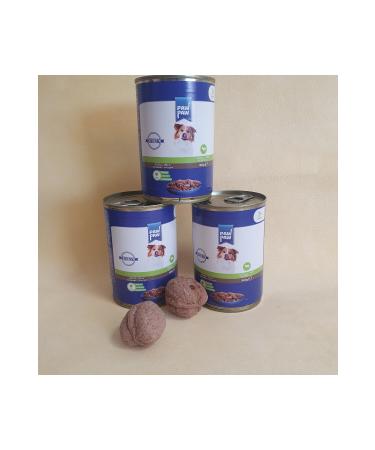 KORKMAZ PACKAGING DOG FOOD LAMB PIECE PAW PAW 400 GR 12 PIECES