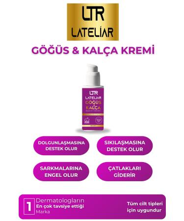 LATELIAR Breast & Hip Lifting Plumping Stretch Mark Eliminator Lifting Firming Cream 100 ml