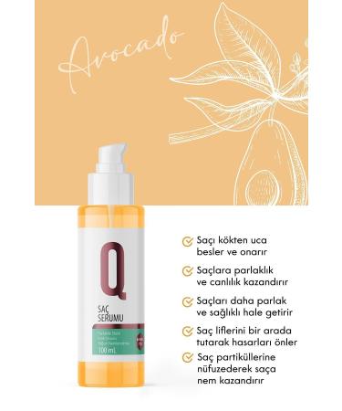 QUR Breakage Repair Shine & Strengthening Avocado Moisturizing Oil Balancing Hair Serum - Buy Online on GoSupps.com