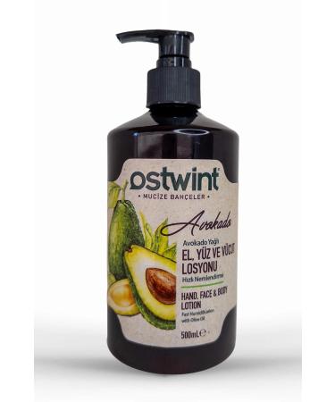 Ostwint Avocado Body Lotion 500Ml.(With Pump)