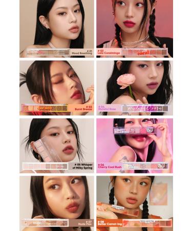 PERIPERA Matte Shiny Glittery Intense Pigmented Eyeshadow Palette Peripera All Take Mood Palette(08 Better Carroting) - Buy Online on GoSupps.com