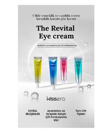KISSERA Brightening Anti-Aging Premium Eye Contour Cream Containing Niacinamide and Vitamin Complex - Buy Online on GoSupps.com