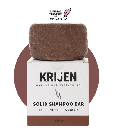 Krijen Cocoa & B tt m Solid Shampoo 100g