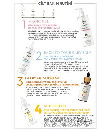 A+ Med Cosmetics Brightening and Anti-Spot Alpha Arbutin Skin Care Serum 30 ml (ALPHA ARBUTIN 2% HYALURONIC ACID) - Buy Online on GoSupps.com