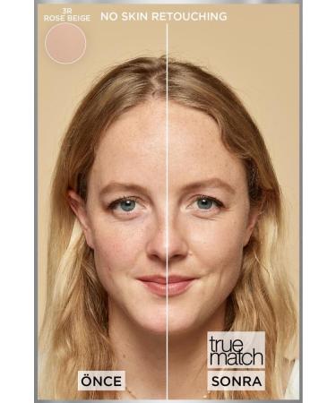 L'Oreal Paris L'or al Paris True Match Caring Foundation 3r Rose Beige - Buy Online on GoSupps.com