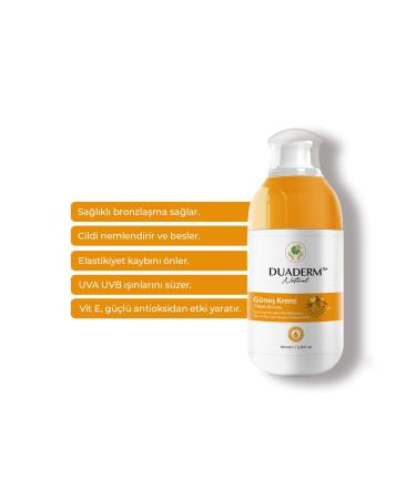 Duaderm Protective Face and Body Sun Cream 30spf (vitamin E + Uva Uvb) 100ml - Buy Online on GoSupps.com