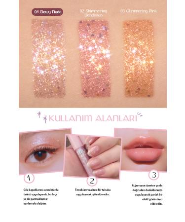 PERIPERA All Day Long Lasting Gel Form Liquid Glitter Peripera Sugar Twinkle Liquid Glitter (01 Glitter Wave) - Buy Online on GoSupps.com