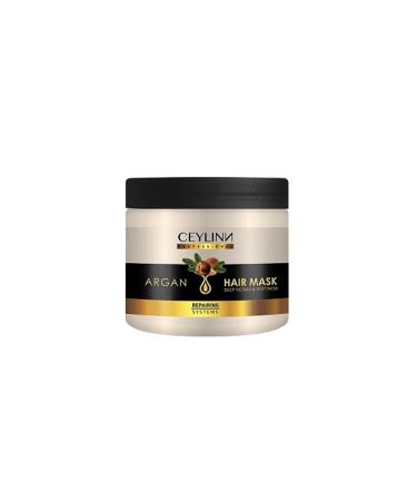 Ceylinn Argan Hair Mask Argan Hair Mask Deep Repair & Softness Repairing Systems Hair Mask 500ml - Buy Online on GoSupps.com