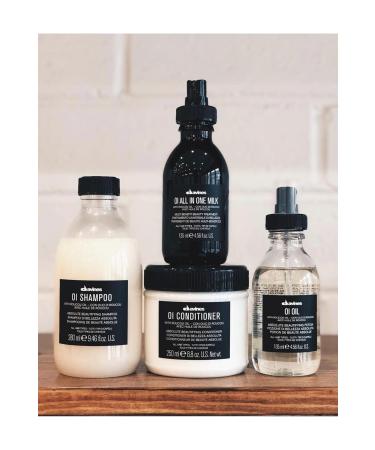 Davines Effortlessly Messy Waves Set: OI Shampoo Conditioner All In One Milk Oil (800 ml) ECBEAUTYBESTQ1 - Buy Online on GoSupps.com