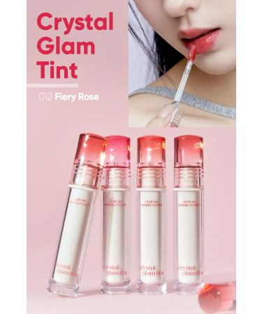 CLIO Non-sticky Intense Shimmer Tint Clio Crystal Glam Tint (12 Fiery Rose) - Buy Online on GoSupps.com