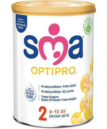 SMA Optipro 800GR No:2 Follow-On Milk (6-12 Months) (Set of 12) - Buy Online on GoSupps.com