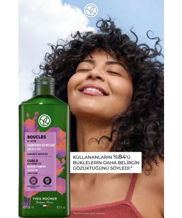 Yves Rocher Curl Defining Shampoo for Curly Wavy Hair Gives Natural Look to Curls eleg.2723 - Buy Online on GoSupps.com