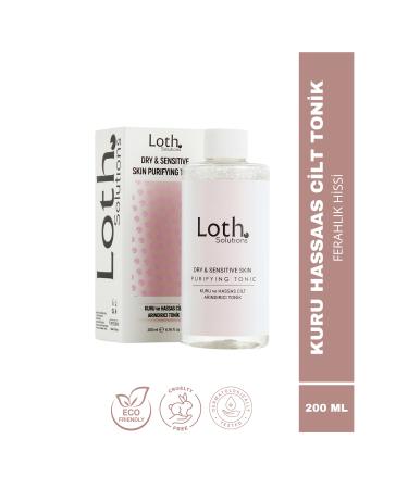 Loth Solutions Soothing and Purifying Toner for Dry and Sensitive Skin 200 ml