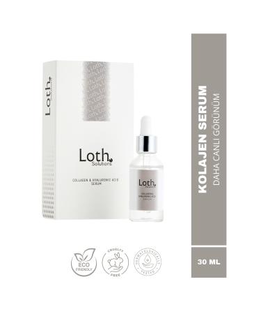 Loth Solutions Collagen And Hyaluronic Acid Serum 30 ml All Skin Types