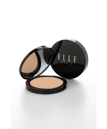 Elle Microfine Pressed Powder mineral Powder -porcelain Finish 12g -neutral Honey-812