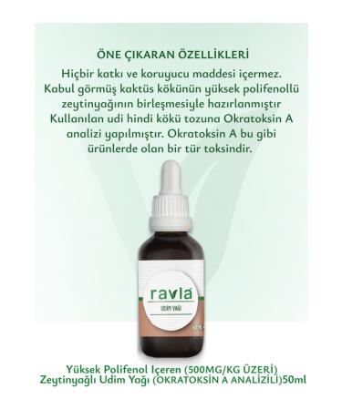 Ravla Udim Oil (Ochratoxin Analysis) -50ml - Buy Online on GoSupps.com