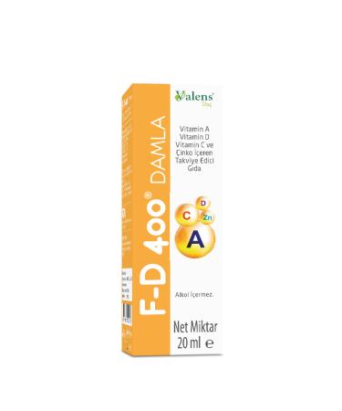 Valens FD 400 DROPS Vitamin and Mineral - Buy Online on GoSupps.com