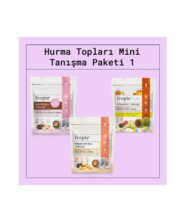 FROPIE Fruit Balls 3-Piece Introduction Set 1 -80 gr X3 Varieties - Buy Online on GoSupps.com