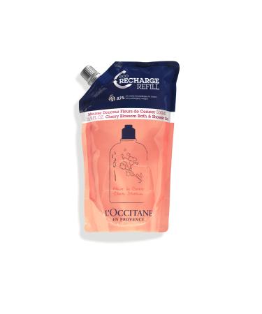 L'Occitane CHERRY BLOSSOM SHOWER GEL ECO-MOISTURIZING ECO-REFILL - REFILL 500 ML S.HIDDEN G8