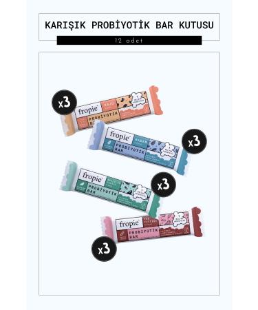 FROPIE Mixed Probiotic Bar Box - 35 G - 12 Pieces - Buy Online on GoSupps.com