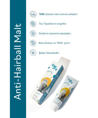 CATJOY Super 2 Pack Anti-hairball Malt Paste 100gr and Sterile Malt Paste 100gr - Buy Online on GoSupps.com
