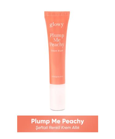 GLOWY Plump Me Peachy Peachy Cream Blush 15ml