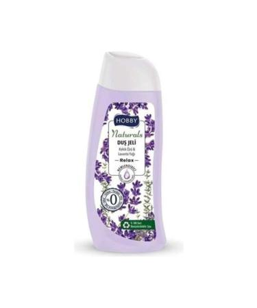 Hobby Shower Gel Naturals Relax Thyme Essence Lavender Oil 500 ml