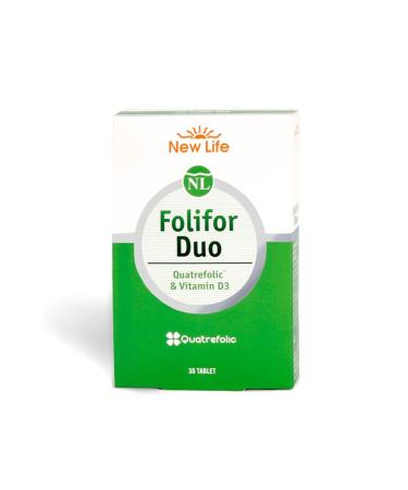 NEW Life Folifor Duo 30 Tablets