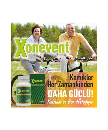 Kuazar la Xonevent - Food Supplement Containing Calcium and Boron 90 Tablets - Buy Online on GoSupps.com