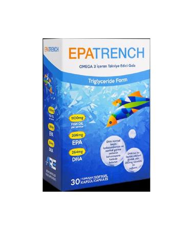 Remolent Epatrench Omega 3 Fish Oil 30 Tablets