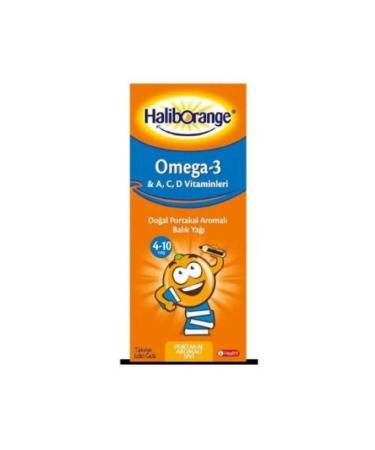 Haliborange Omega 3 Fish Oil Syrup 300 ml - Buy Online on GoSupps.com