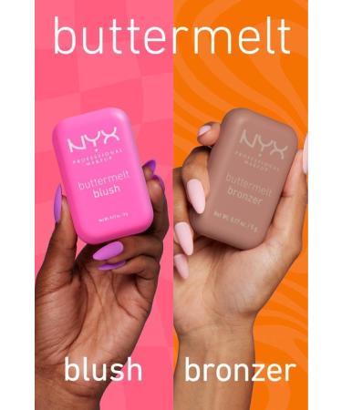 NYX Professional Makeup Buttermelt Blush Creamy Pink Powder Blush - 04 U Know Butta - Buy Online on GoSupps.com