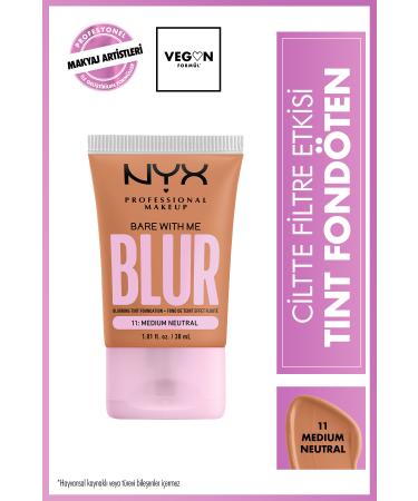 NYX Professional Makeup Blur Tint Skin Filter Effect Foundation - 11 Medium Neutral