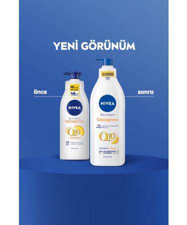NIVEA Q10 Firming Body Lotion 400ml Firm in 10 Days Vitamin C Moisturizing Normal Skin - Buy Online on GoSupps.com