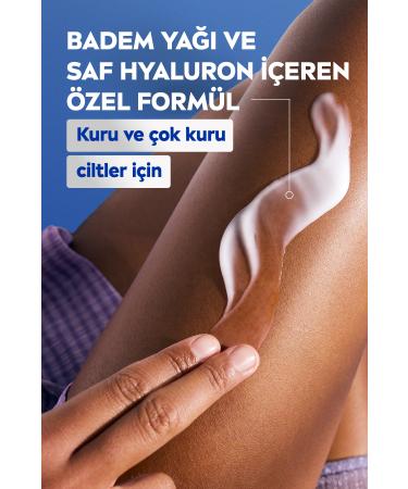 NIVEA Nourishing Body Milk 400ml Dry and Very Dry Skin 72 Hour Moisturizer Vitamin E Almond Oil - Buy Online on GoSupps.com