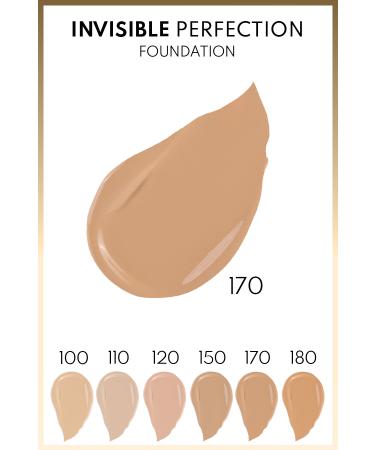 Note Cosmetics Invisible Perfection Foundation Lightweight Natural Finish Foundation - 170 Warm Bisque - Buy Online on GoSupps.com