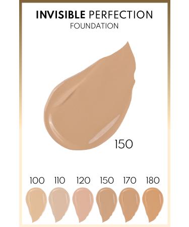 Note Cosmetics Invisible Perfection Foundation Lightweight Natural Finish Foundation - 150 Pale Linen - Buy Online on GoSupps.com