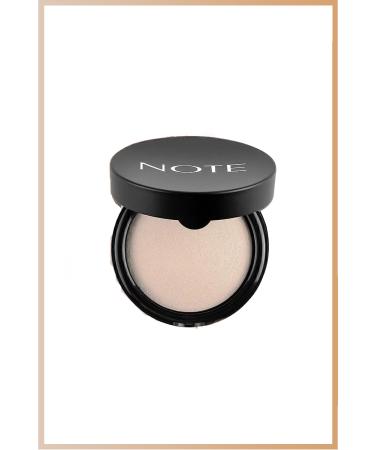 Note Cosmetics Baked Powder 04 Porcelain Ivory Shimmering Finish Highlighter Powder Face Powder - Buy Online on GoSupps.com