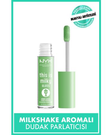 NYX Professional Makeup This Is Milky Gloss Lip Gloss - Mint Choc Chip Shake