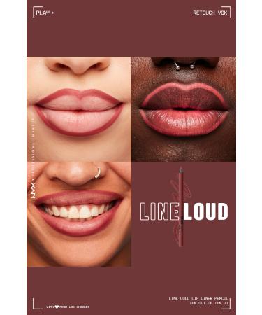 NYX Professional Makeup Line Loud Lip Pencil - 31 Ten Out Of Skin - Buy Online on GoSupps.com