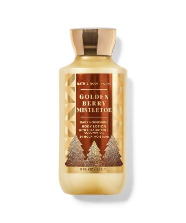 Bath & Body Works Golden Berry Mistletoe Moisturizing Body Lotion 236 ml
