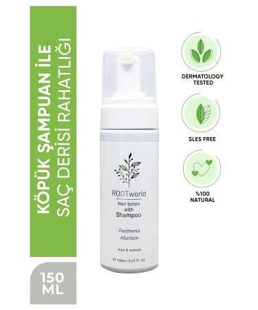 ROOT WORLD Rootworld Hair Lotion With Shampoo